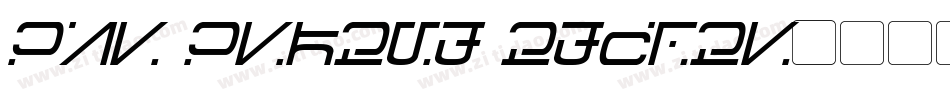 SNC Script Italic字体转换